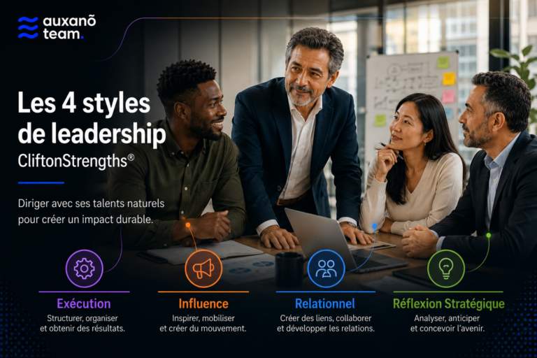 Les 4 styles de leadership du Cliftonstrengths