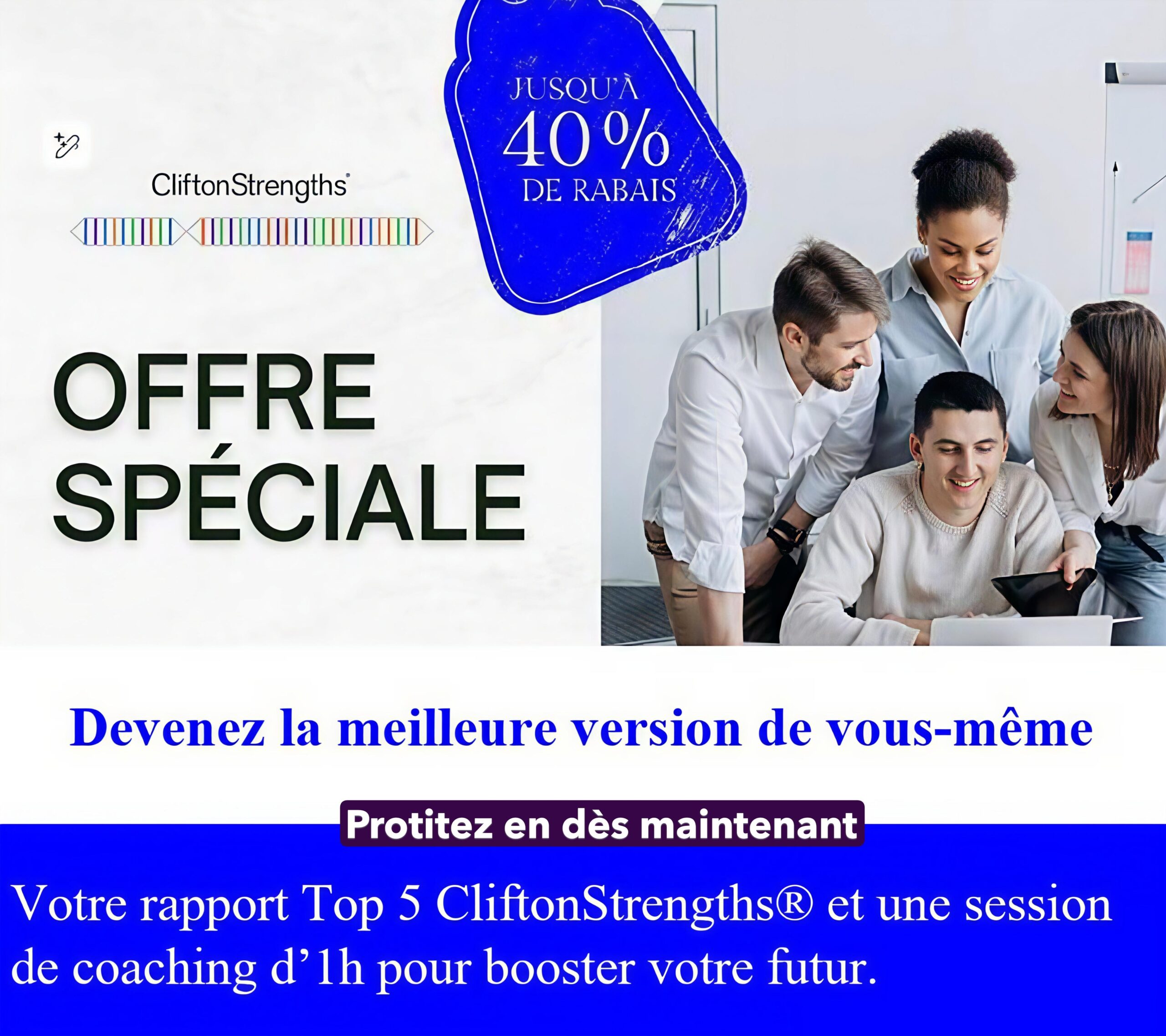 Découvrez vos talents naturels dominants