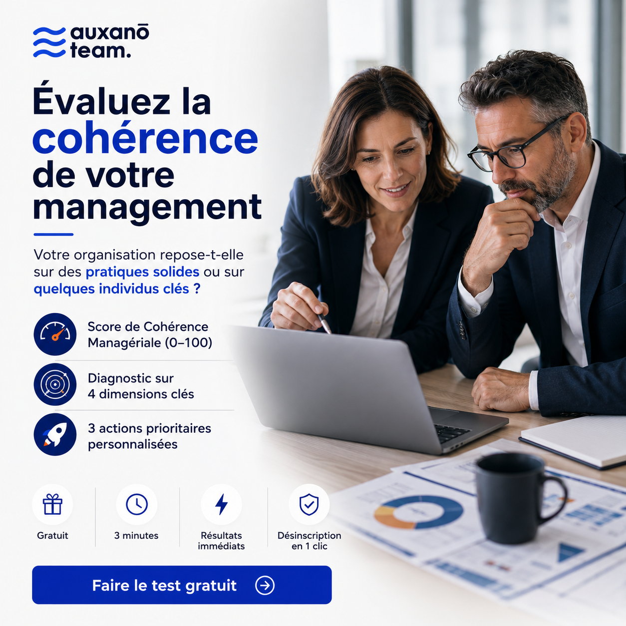 evaluer la structuration du management au sein de votre organisation